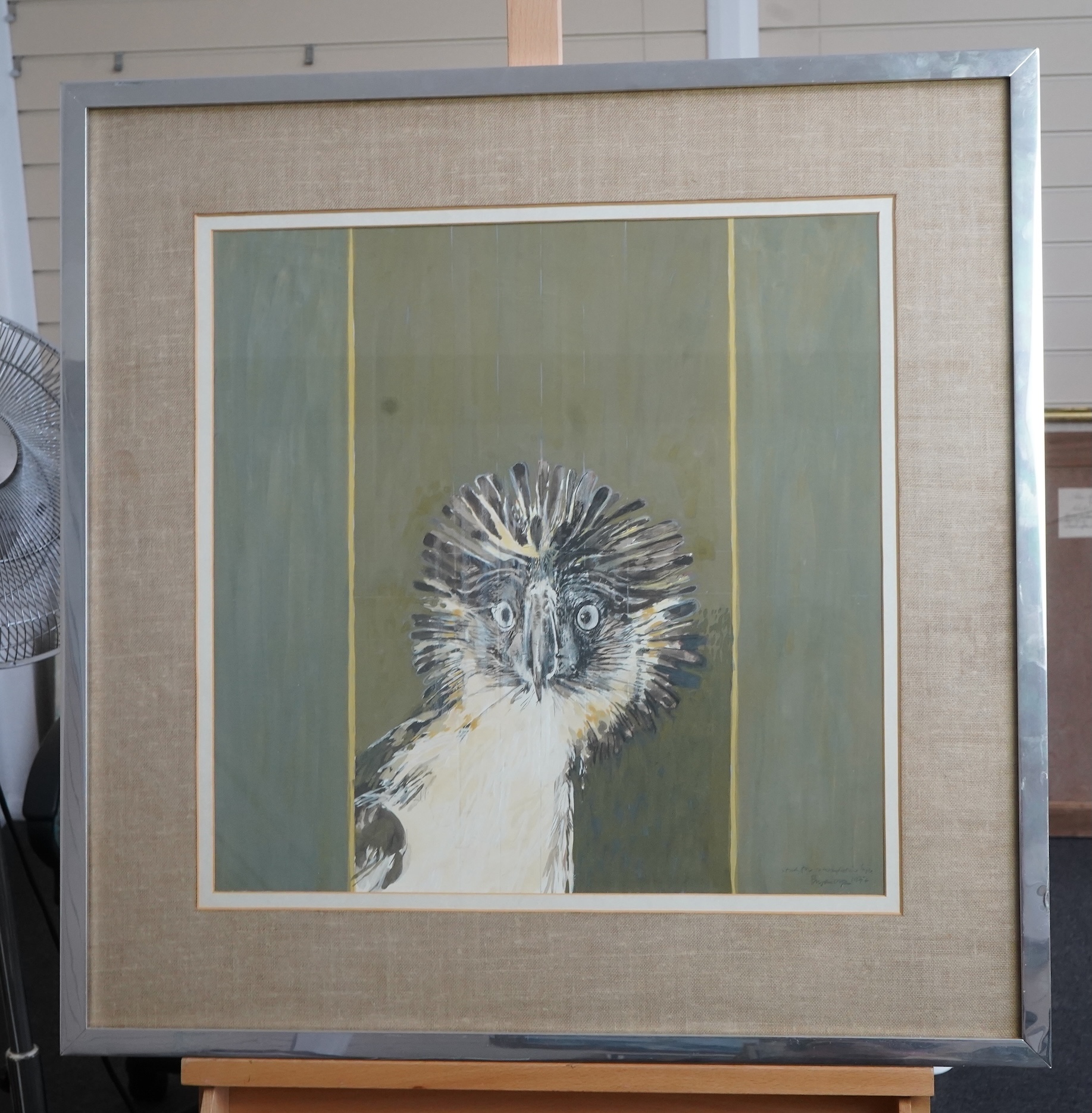 Bryan Organ, b. 1935, 'Study for the Monkey-Eating Eagle'